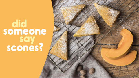 pumpkin scones for the whole family!