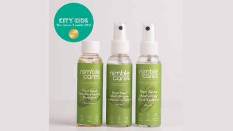 nimble cares wins Gold at The Green Awards 2025