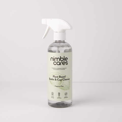 Bottle & Cup Cleaner: Plant-Based. No Scrubbing. Bleach-Free.