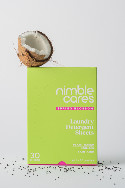 Laundry Detergent Sheets: Plant-Based. Non-Bio. Skin-Kind.