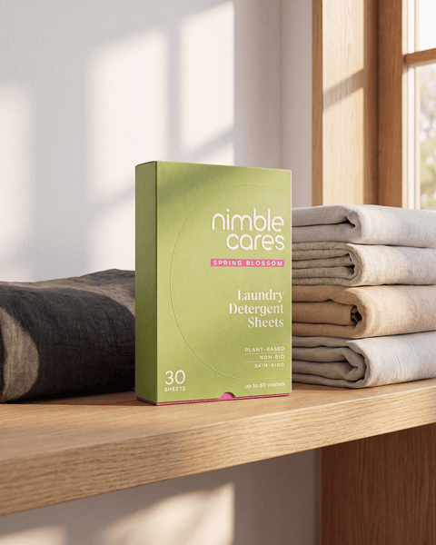 Laundry Detergent Sheets: Plant-Based. Derma Tested. Skincare Grade