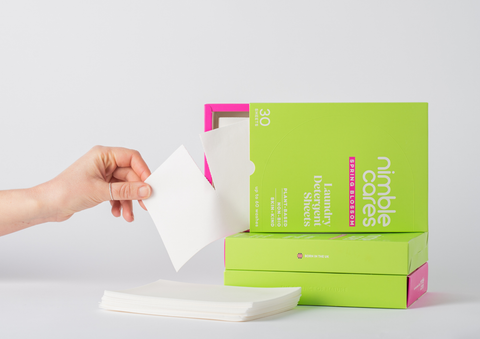 Laundry Detergent Sheets: Plant-Based. Non-Bio. Skin-Kind.