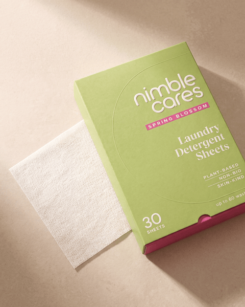 Laundry Detergent Sheets: Plant-Based. Derma Tested. Skincare Grade