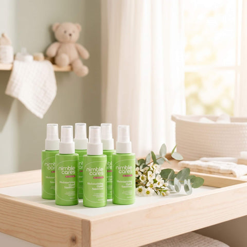 Moisturising Hand Sanitiser: Plant-Based. Antibacterial. Skin-Kind.