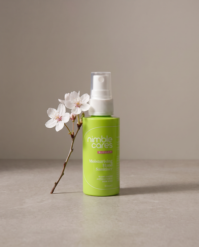 Moisturising Hand Sanitiser: Plant-Based. Antibacterial. Skin-Kind.