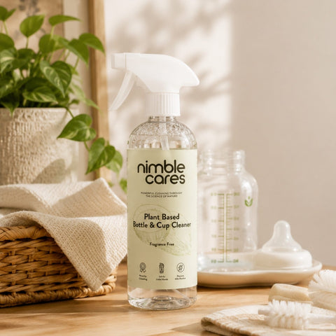 Bottle & Cup Cleaner: Plant-Based. No Scrubbing. Bleach-Free.