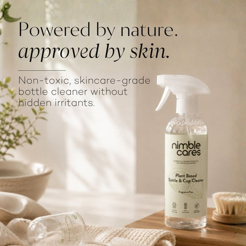 Bottle & Cup Cleaner: Plant-Based. No Scrubbing. Bleach-Free.