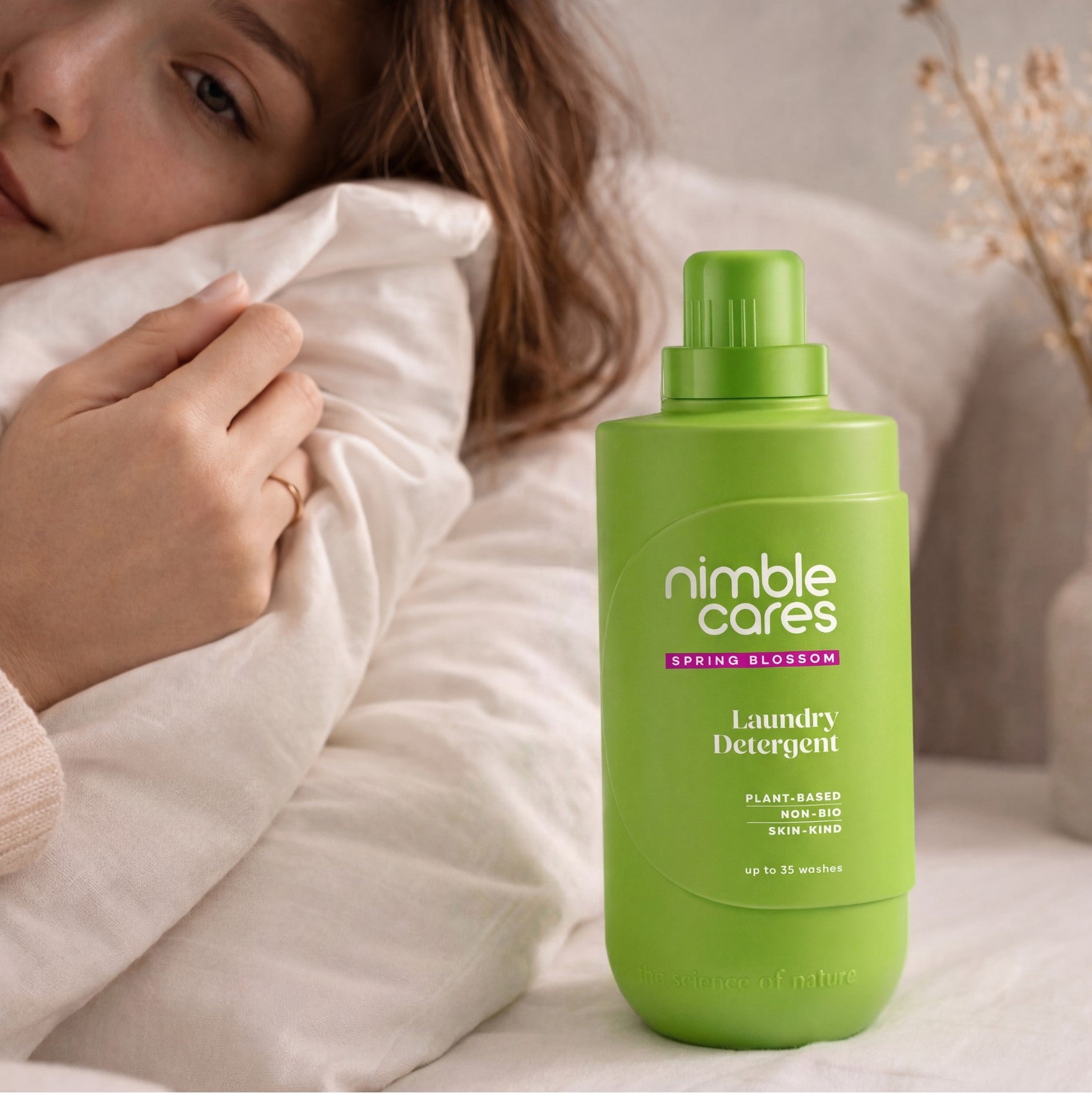 Laundry Detergent Plant Based. Non Bio. Skin Kind.