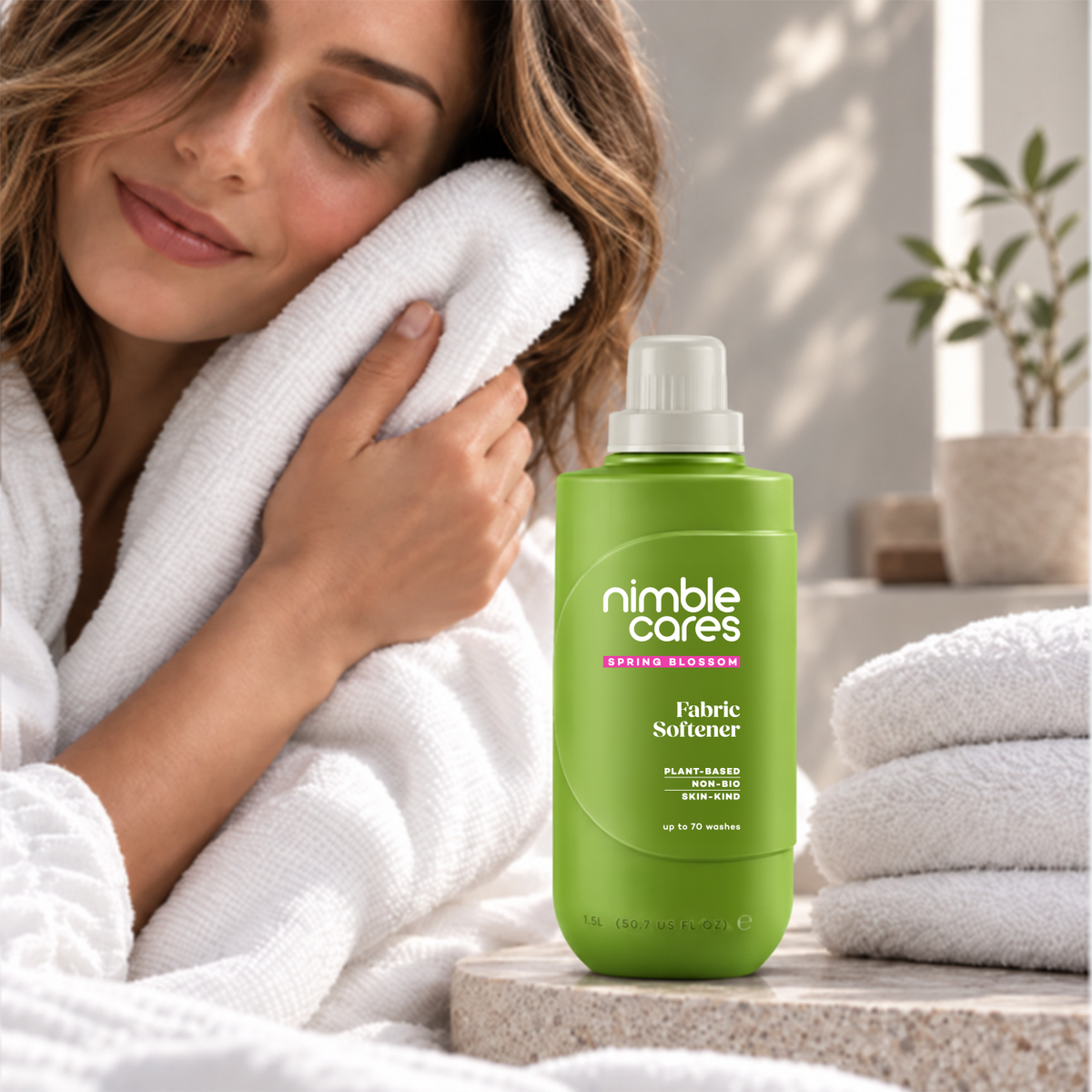 Fabric Softener: Plant-Based. Non-Bio. Skin-Kind.
