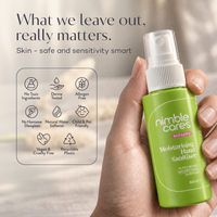 Moisturising Hand Sanitiser: Plant-Based. Antibacterial. Skin-Kind.