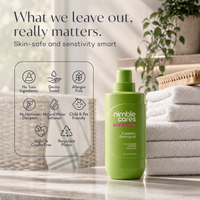 Laundry Detergent: Plant-Based. Dermatologically tested, Skincare Grade