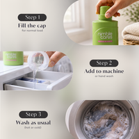 Laundry Detergent: Plant-Based. Dermatologically tested, Skincare Grade