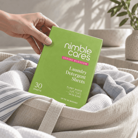 Laundry Detergent Sheets: Plant-Based. Derma Tested. Skincare Grade