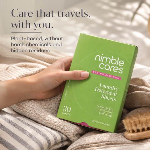 Laundry Detergent Sheets: Plant-Based. Derma Tested. Skincare Grade