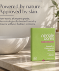Laundry Detergent Sheets: Plant-Based. Derma Tested. Skincare Grade
