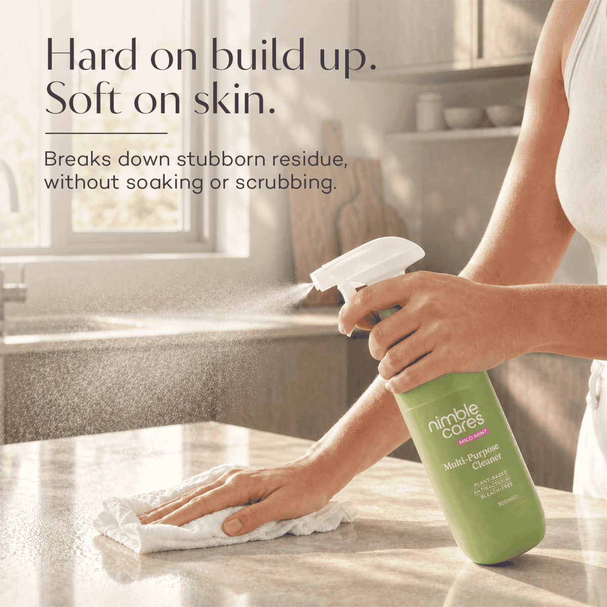 Multi-Purpose Cleaner: Plant-Based. Toxin-Free.